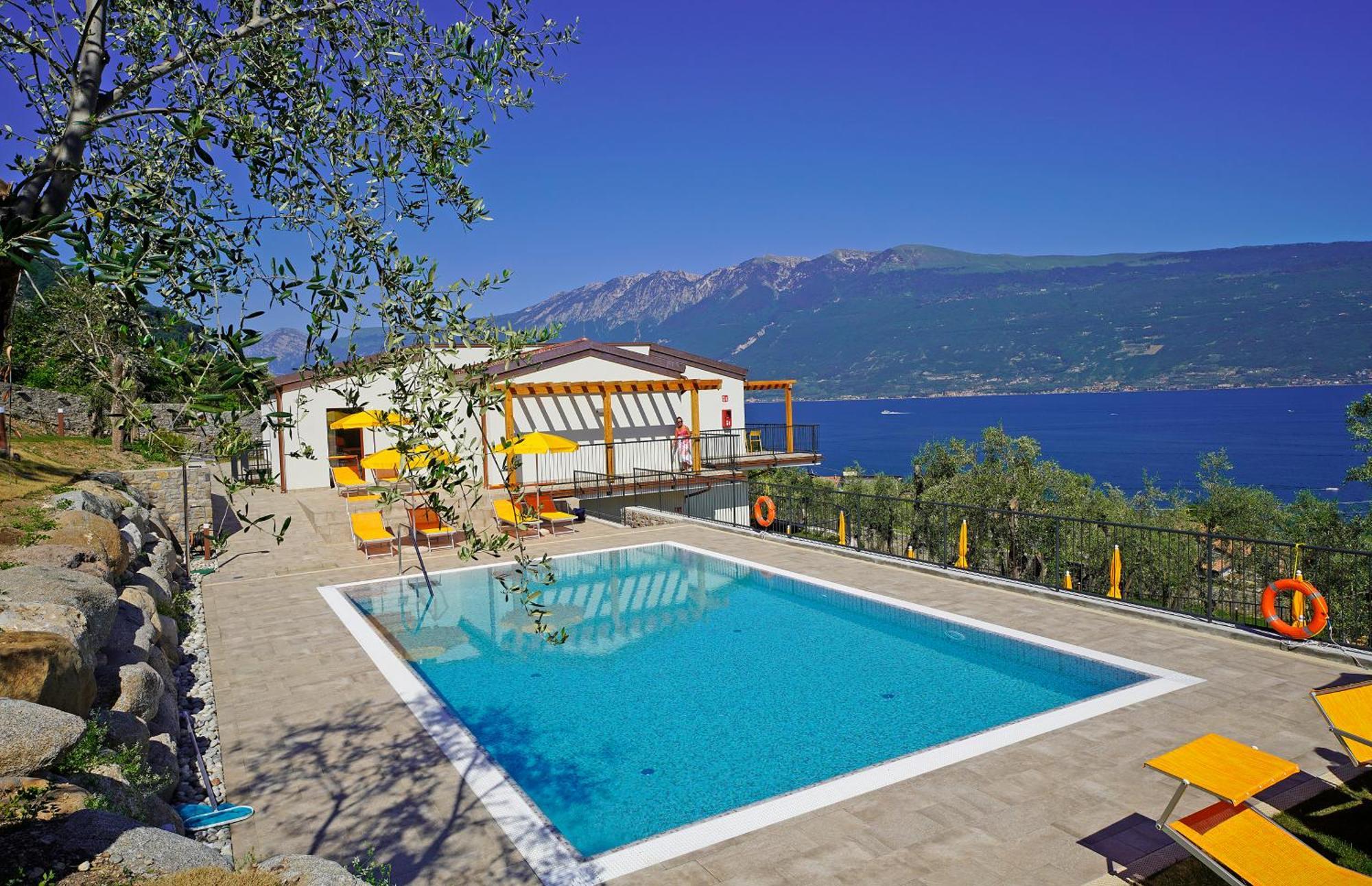 Residence Dany Appartamenti Con Cucina Vista Lago Piscina E Parcheggio Gargnano Zewnętrze zdjęcie